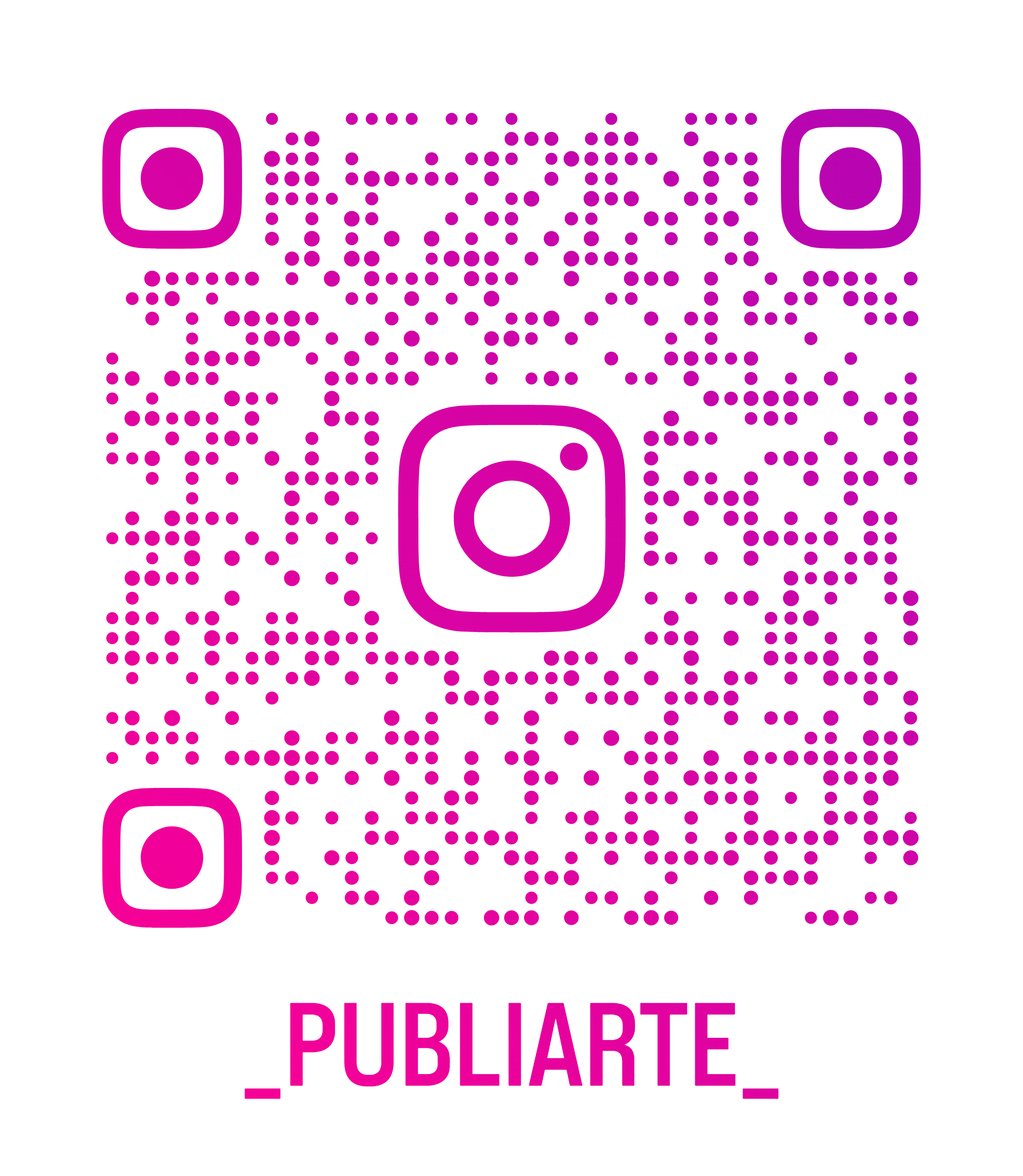 Instagram Publiarte QR